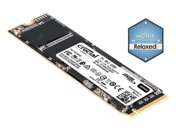 Crucial SSD P1 M.2 NVMe 1TB PCIe